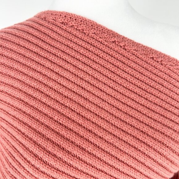 NWT Cult Gaia Kitty Knit Wool Blend One Shoulder Sweater Dress in Jaipur - Picture 6 of 8